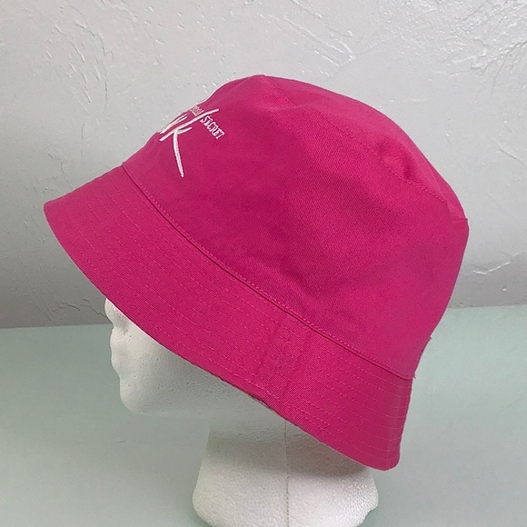 PINK Victoria’s Secret Bucket hat adult size OSFM NWOT - Picture 5 of 14